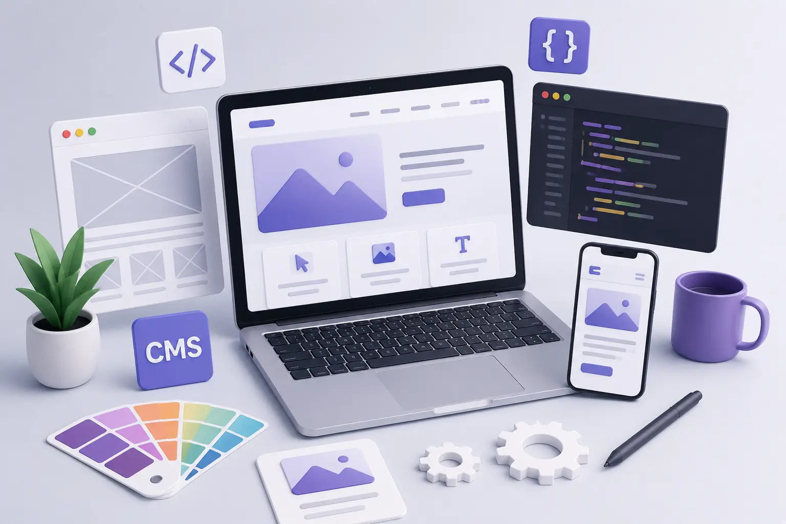 website design development services provider india